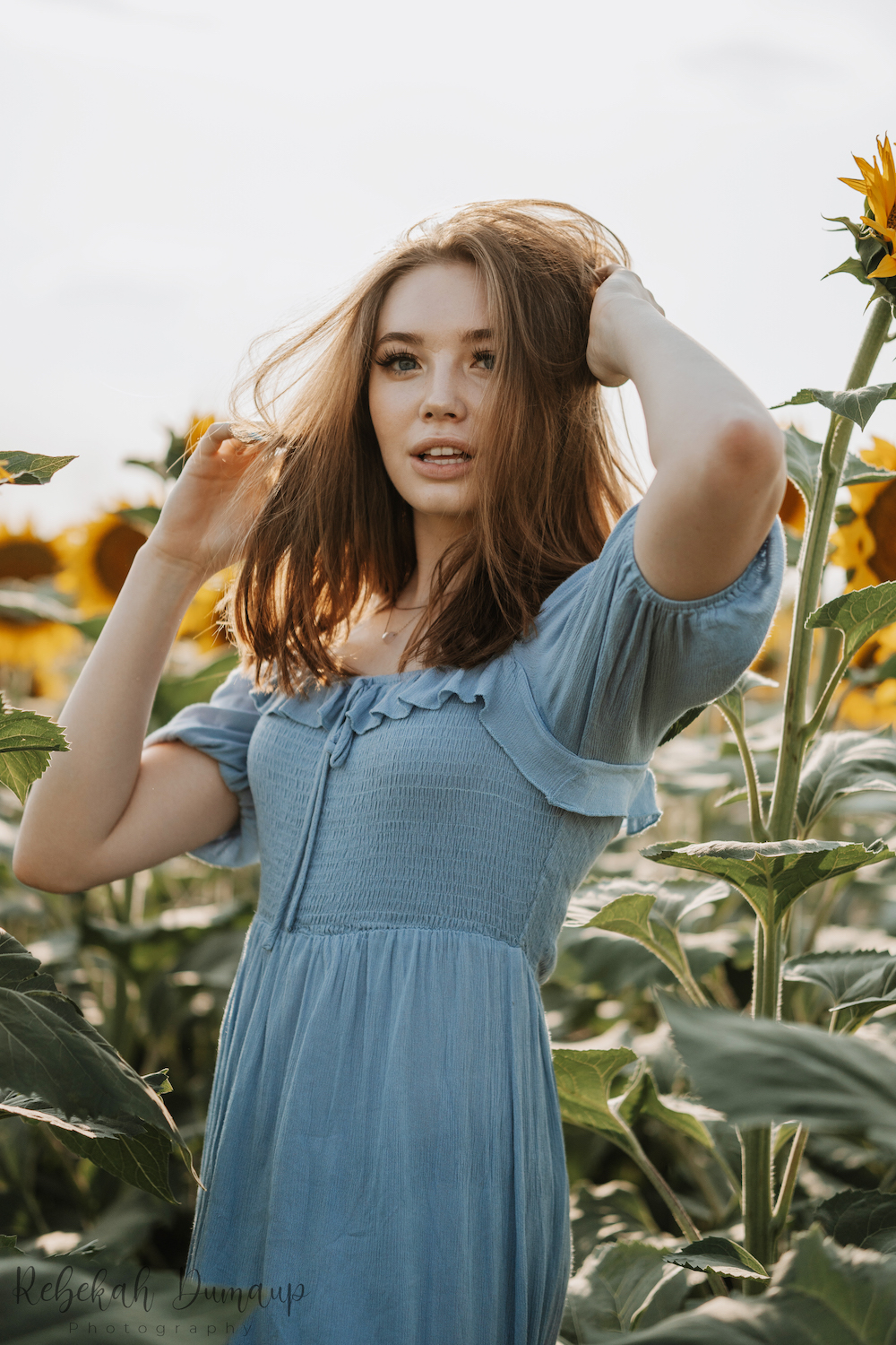 Sunflower Field Portraits